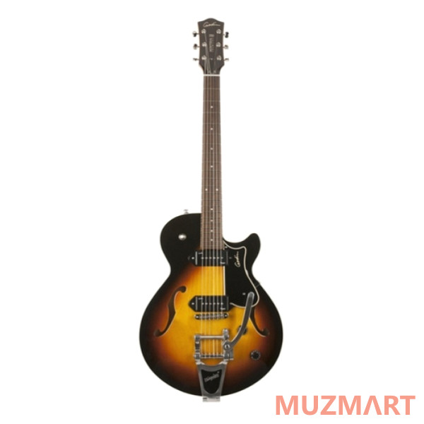 Godin 039821 Montreal Premiere Sunburst HG P90 w/Bigsby Электрогитара полуакустическая
