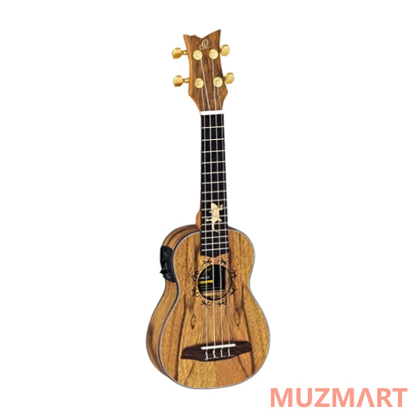 Ortega LIZARD-SO-GB Lizard Series Укулеле сопрано со звукоснимателем