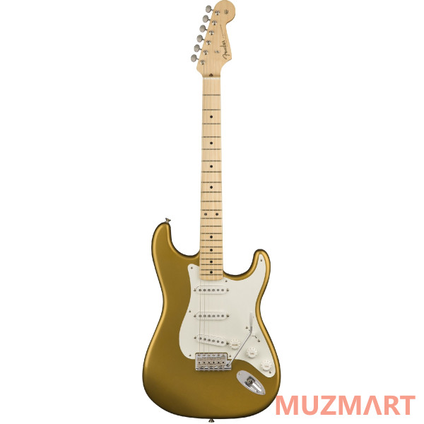 Fender American Original '50s Stratocaster®, Maple Fingerboard AZTEC GOLD Электрогитара