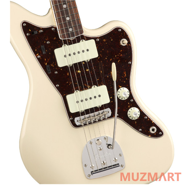 Fender American Original '60s Jazzmaster®, Rosewood Fingerboard, Olympic White Электрогитара с кейсом