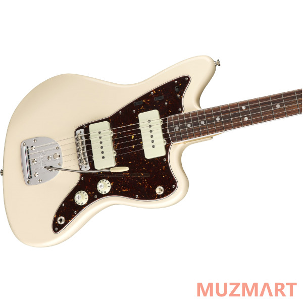 Fender American Original '60s Jazzmaster®, Rosewood Fingerboard, Olympic White Электрогитара с кейсом