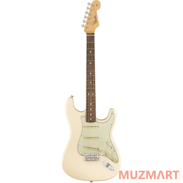 Fender American Original '60s Stratocaster®, Rosewood Fingerboard, Olympic White Электрогитара с кейсом