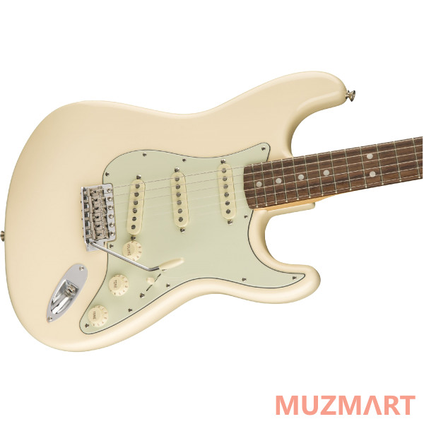 Fender American Original '60s Stratocaster®, Rosewood Fingerboard, Olympic White Электрогитара с кейсом