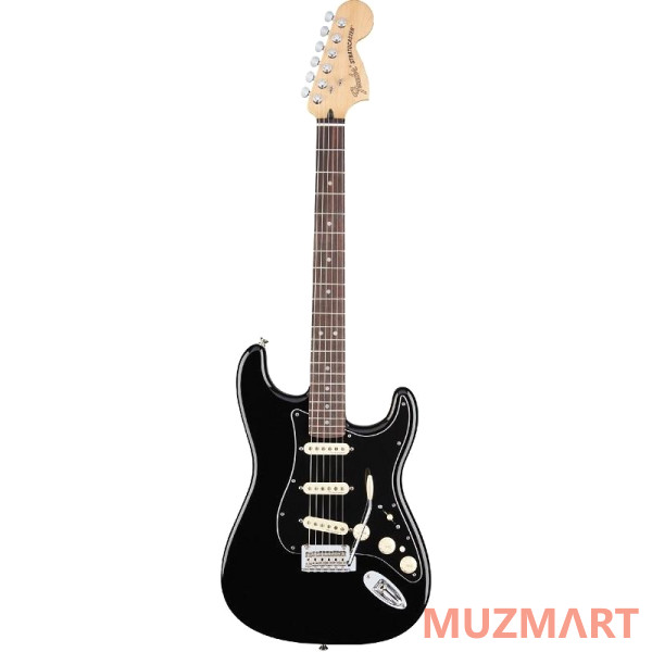 Fender DELUXE STRAT PF BLK Электрогитара