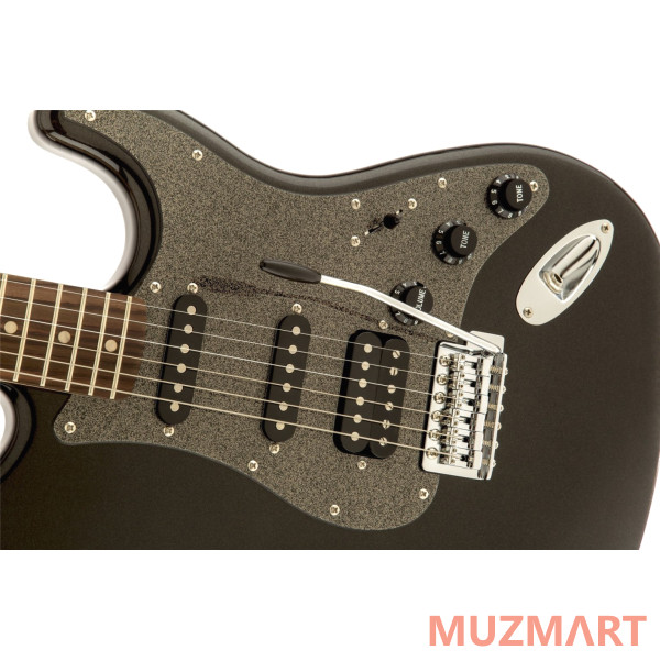 Squier Affinity Stratocaster HSS LRL Montego Black Metallic Электрогитара