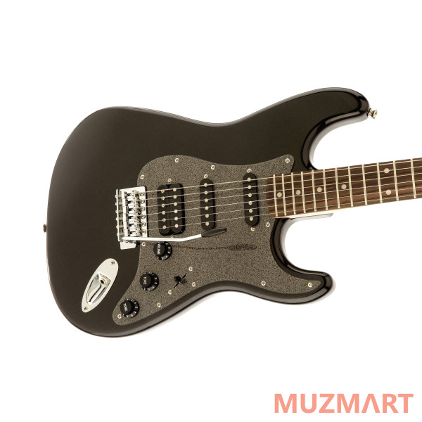 Squier Affinity Stratocaster HSS LRL Montego Black Metallic Электрогитара