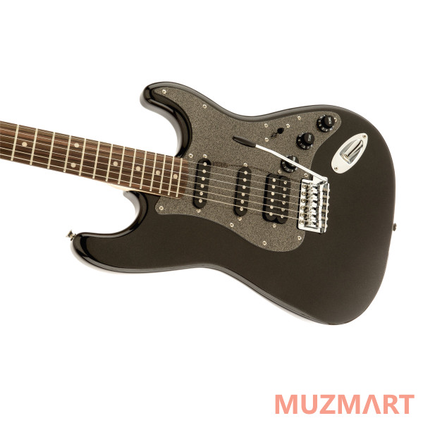 Squier Affinity Stratocaster HSS LRL Montego Black Metallic Электрогитара