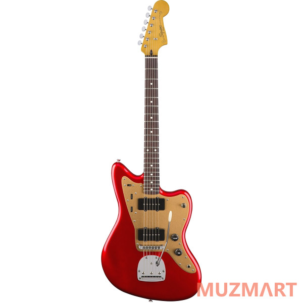 Squier DLX JAZZMASTER CANDY APPLE RED TR Электрогитара