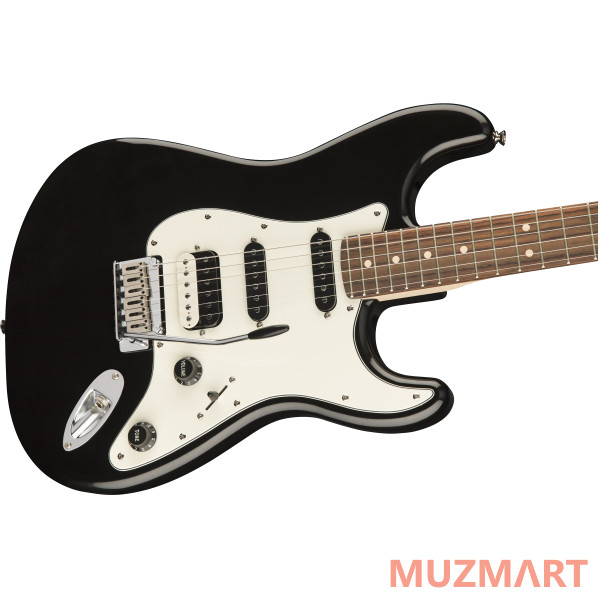Squier Contemporary Stratocaster HSS, Black Metallic Электрогитара