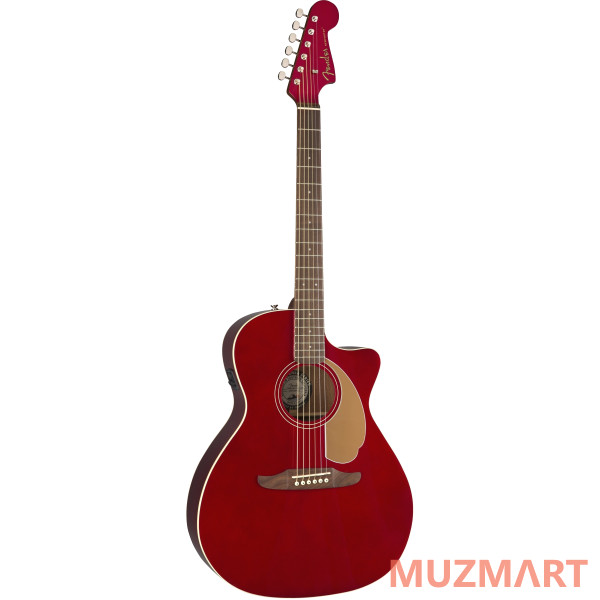 Fender Newporter Player CAR Электроакустическая гитара