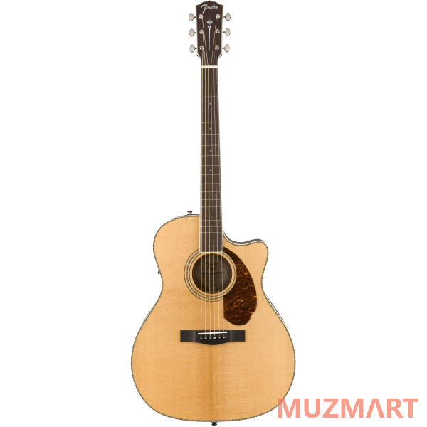 Fender PM-4CE AUDITORIUM LTD NATURAL Электроакустическая гитара