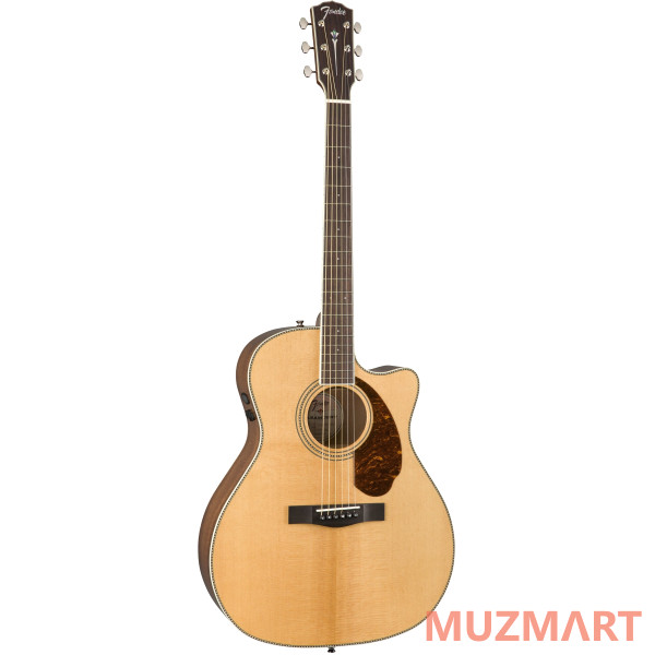Fender PM-4CE AUDITORIUM LTD NATURAL Электроакустическая гитара