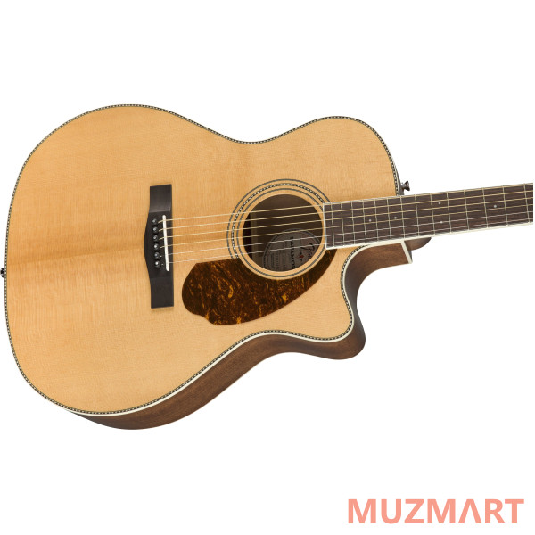 Fender PM-4CE AUDITORIUM LTD NATURAL Электроакустическая гитара
