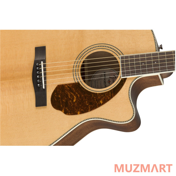 Fender PM-4CE AUDITORIUM LTD NATURAL Электроакустическая гитара