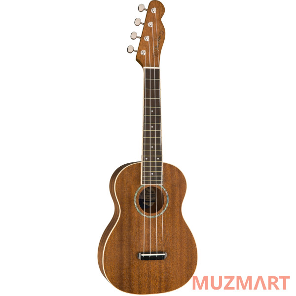 Fender UKULELE ZUMA NAT WN укулеле концерт