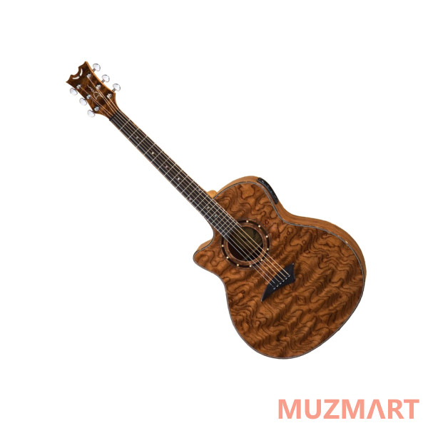 Dean Exotica A/E Bubinga Wood Lefty электроакустическая гитара.