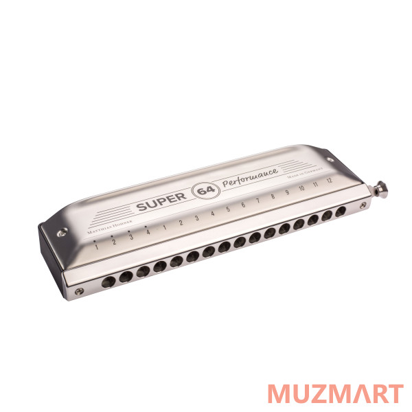 Hohner Super 64C new (M758501) хроматическая губная гармоника