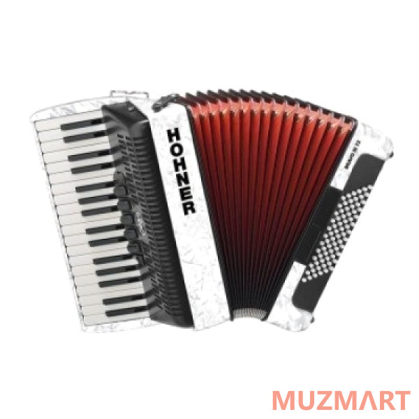 Hohner The New Bravo III 72 white (A16611/A16612) аккордеон 3/4