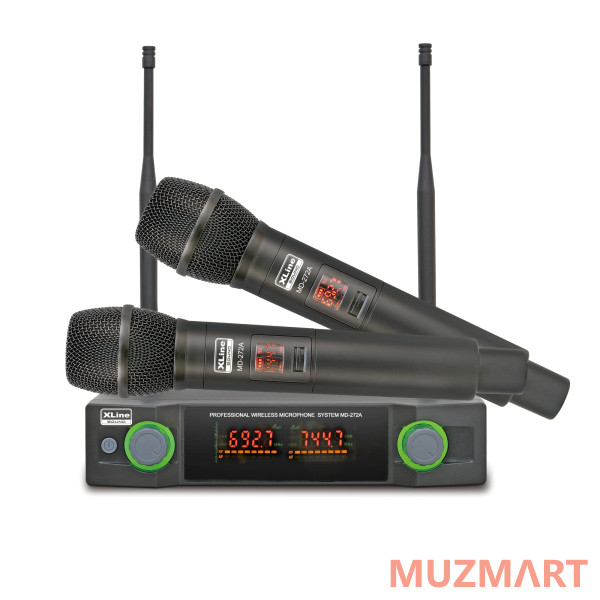 XLine MD-272A Радиосистема двухканальная c двумя ручными передатчиками