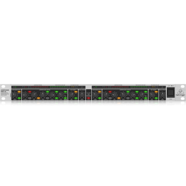 Behringer MDX2600 V2 2-канальный экспандер/ компрессор/ пик-лимитер с энхансером, де-эссер и ламповый эмулятор