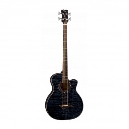 Dean EQABA TBK Exotice Quilt Ash A/E бас-гитара акустическая