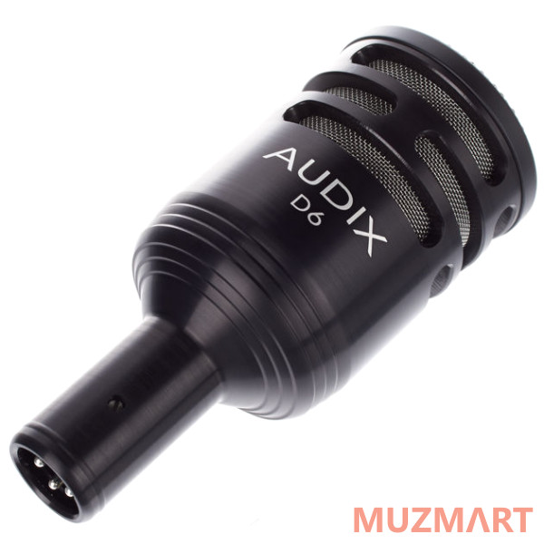 Audix D6 Инструментальный микрофон для бас-барабана
