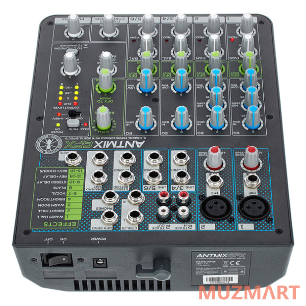 ANT AntMix6FX Микшерный пульт