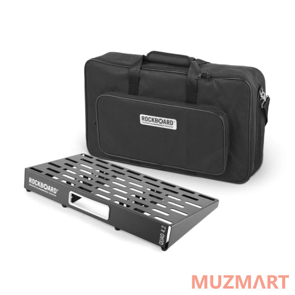 Rockboard RBO B 4.2 QUAD B Pedal Board с мягким кейсом