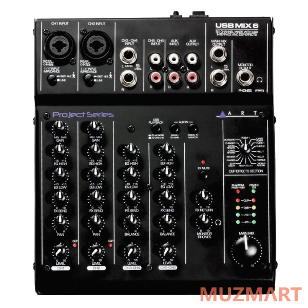 ART USBMIX6 Микшер