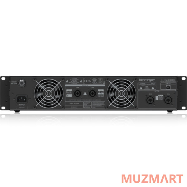 Behringer NX6000D Усилитель 2-канальный