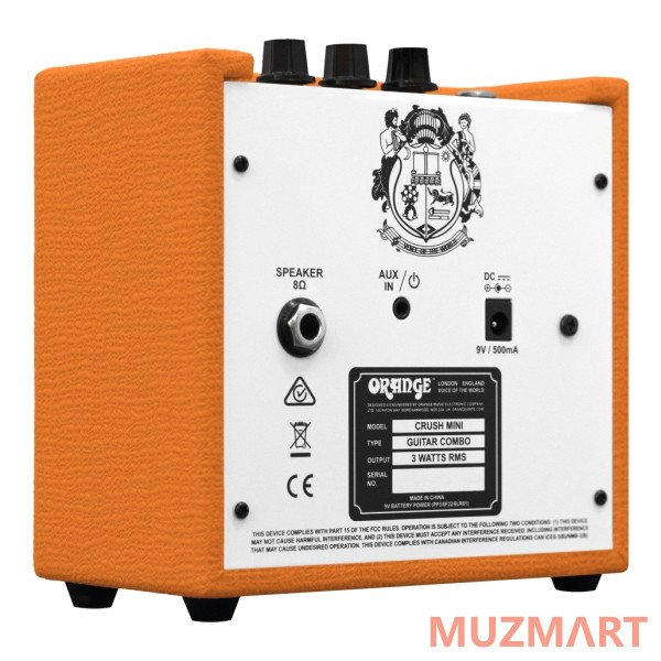 Orange Crush MINI Портативный мини-комбо для электрогитары