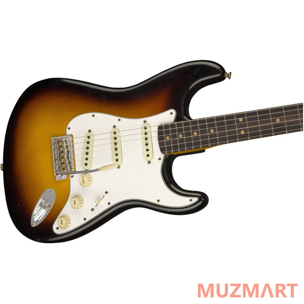 Fender 2018 JOURNEYMAN RELIC® 1964 STRATOCASTER® FADED 3-COLOR Электрогитара