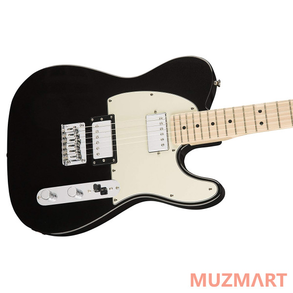 Squier Contemporary Telecaster HH, Maple Fingerboard, Black Metallic Электрогитара