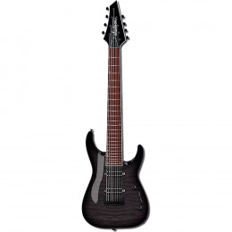 Jackson JS32-8Q DINKY TRANSPARENT BLACK Электрогитара 8-струнная