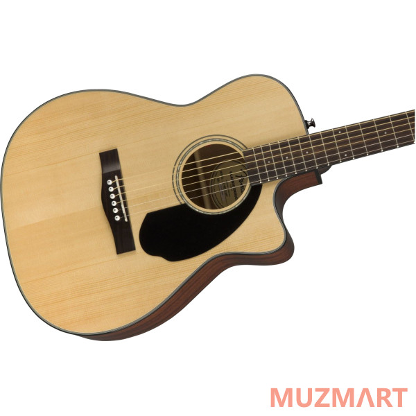 Fender CC-60SCE Concert Natural WN Электроакустическая гитара