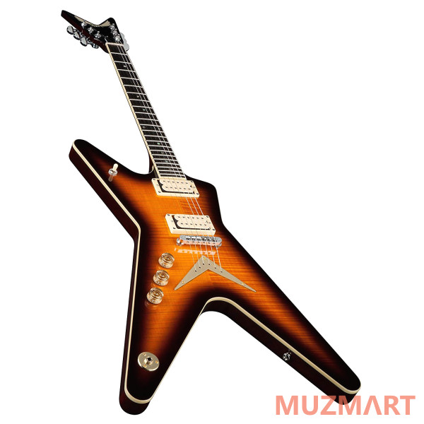 Dean ML CF TBZ L Chicago flame Электрогитара левосторонняя