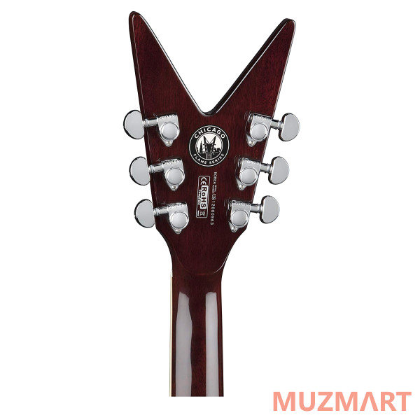 Dean ML CF TBZ L Chicago flame Электрогитара левосторонняя