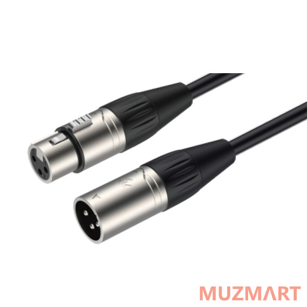 Roxtone SMXX200/1 Кабель микрофонный XLR-XLR, 1м