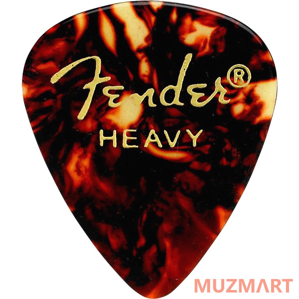 Fender CLASSIC SHELL (12PK) HVY Медиаторы жесткие