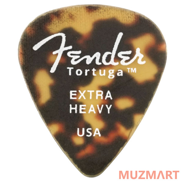 Fender TORTUGA PICKS 351 XHVY 6 PK Медиаторы