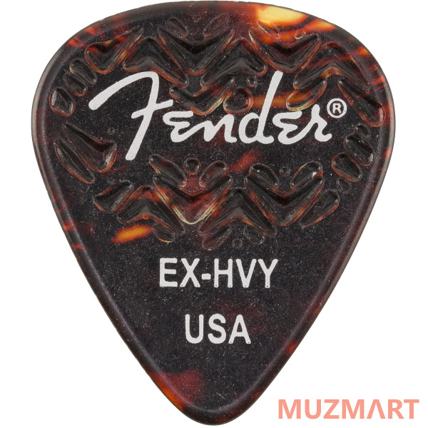 Fender WAVELENGTH 351 X HVY 6 PK TORTOISESHELL Медиаторы