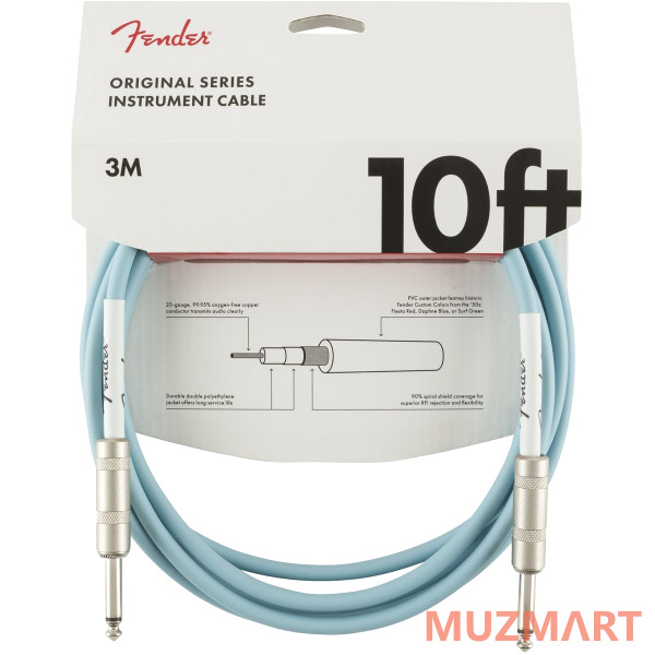 Fender 10' Original Series Instrument Cable DBL Инструментальный кабель
