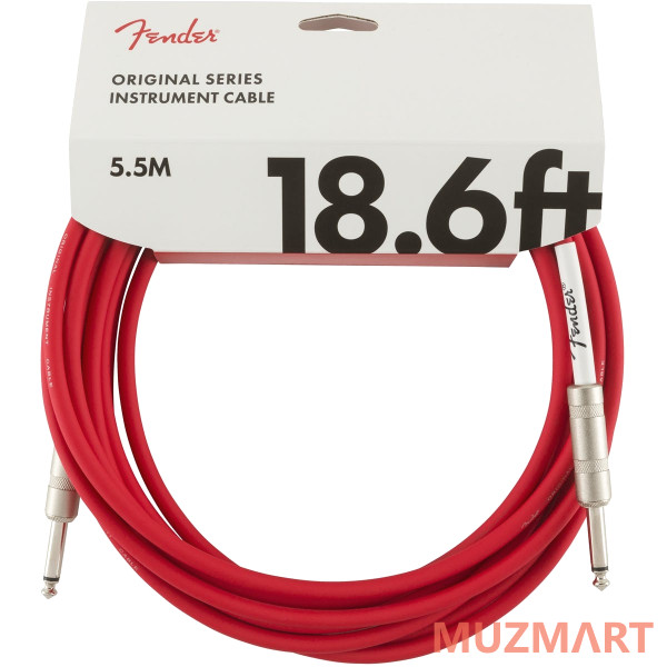 Fender 18.6' Original Series Instrument Cable FRD Инструментальный кабель