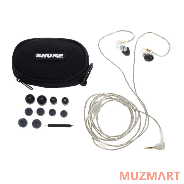 Shure SE215-CL-EFS Наушники внутриканальные с одним динамическим драйвером