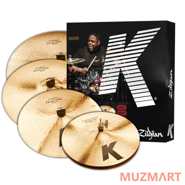 Zildjian KCD900 K CUSTOM DARK 5 PC CYMBAL SET Набор тарелок