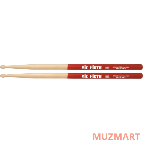 Vic Firth AMERICAN CLASSIC® 7A W/ VIC GRIP Барабанные палочки с деревянным наконечником