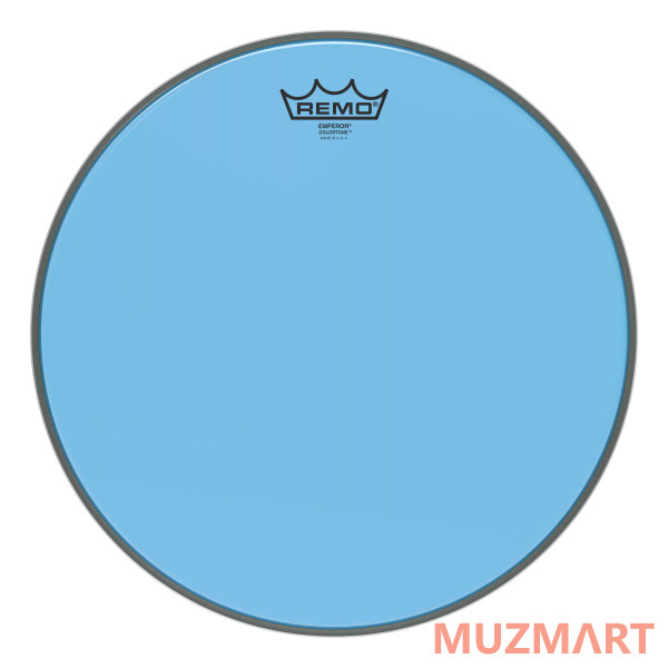 Remo BE-0310-CT-BU Emperor® Colortone™ Blue Drumhead ,10' Цветной двухслойный прозрачный пластик для барабана