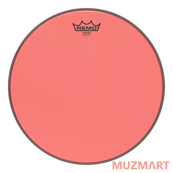 Remo BE-0310-CT-RD Emperor® Colortone™ Red Drumhead ,10' Цветной двухслойный прозрачный пластик для барабана