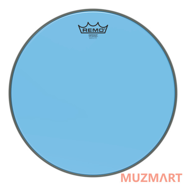 Remo BE-0314-CT-BU Emperor® Colortone™ Blue Drumhead, 14' Цветной двухслойный прозрачный пластик для барабана