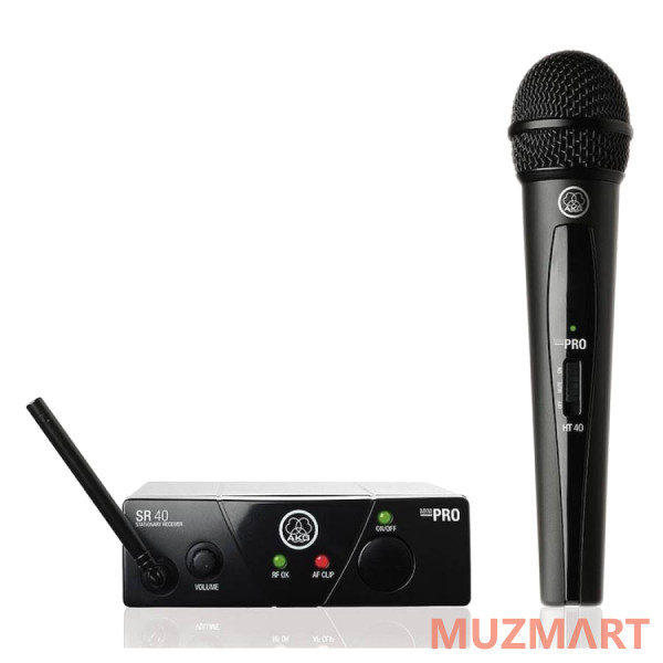 AKG WMS40 Mini Vocal Set Band US45C Вокальная радиосистема с ручным передатчиком и капсюлем D88